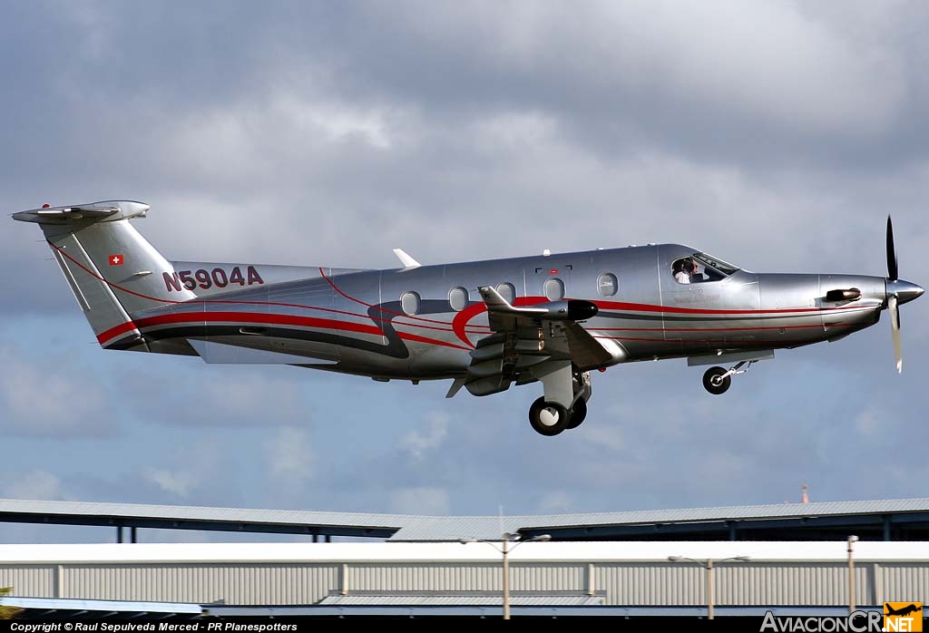 N5904A - Pilatus PC-12/45 - Swiss Angel Aviation Vi Llc
