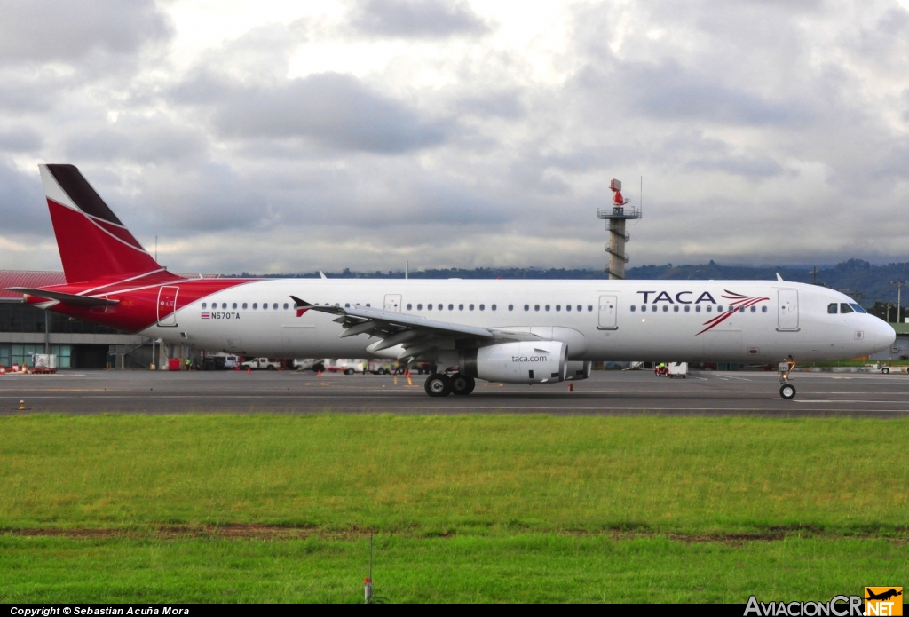 N570TA - Airbus A321-231 - TACA
