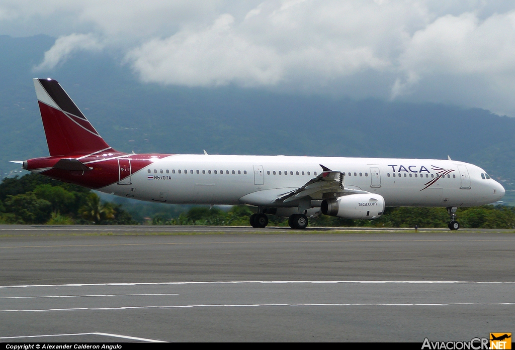 N570TA - Airbus A321-231 - TACA