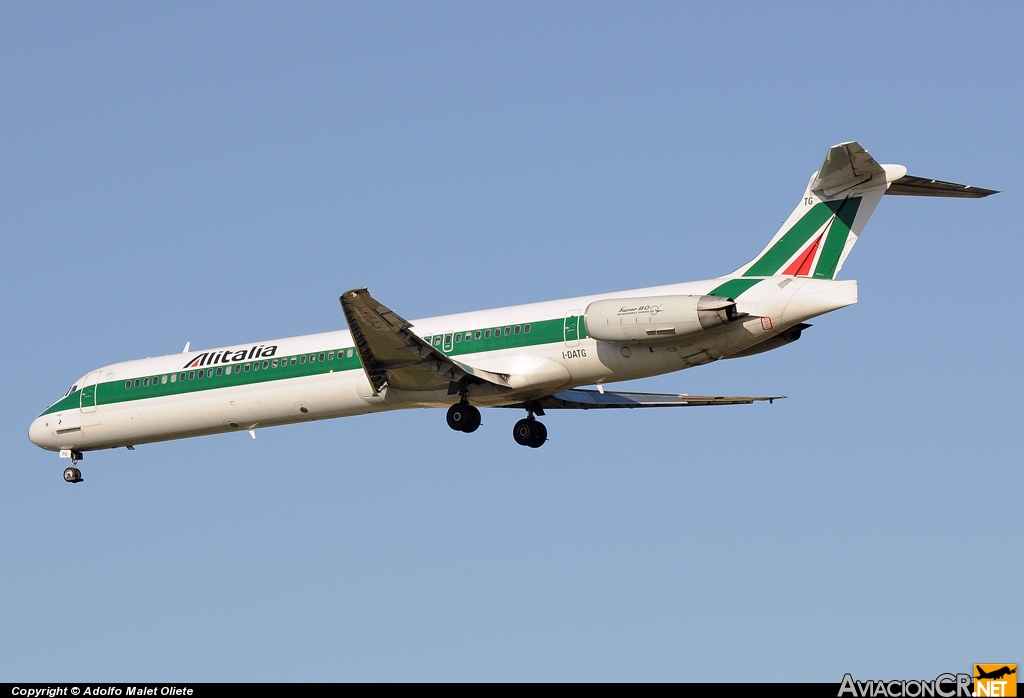I-DAGT - McDonnell Douglas MD-82 (DC-9-82) - Alitalia