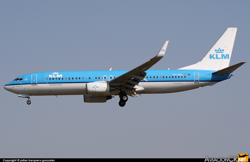 PH-BXL - Boeing 737-8K2 - KLM - Royal Dutch Airlines
