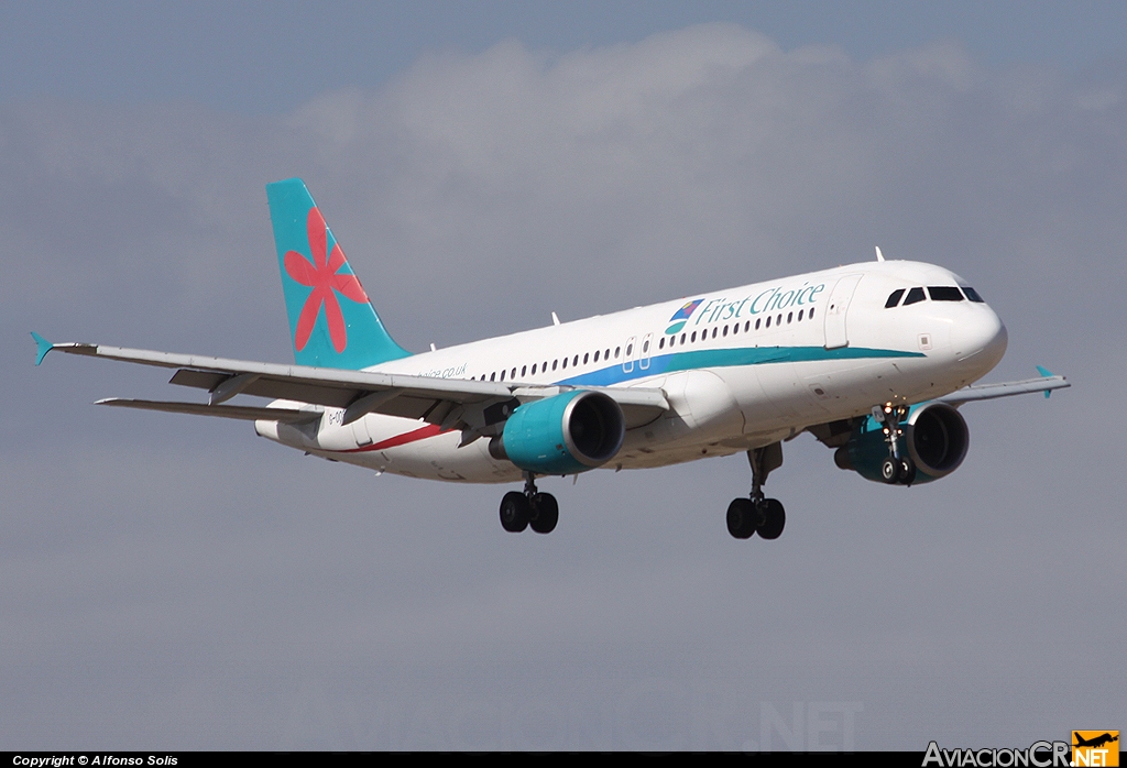 G-OOPU - Airbus A320-214 - First Choice Airways