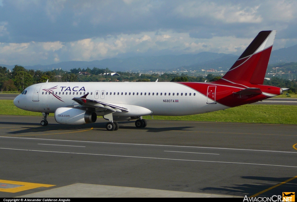 N680TA - Airbus A320-233 - TACA
