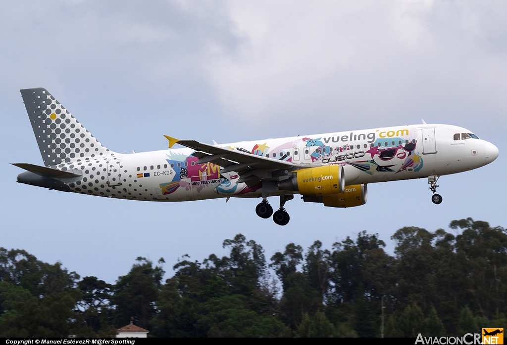 EC-KDG - Airbus A320-214 - Vueling