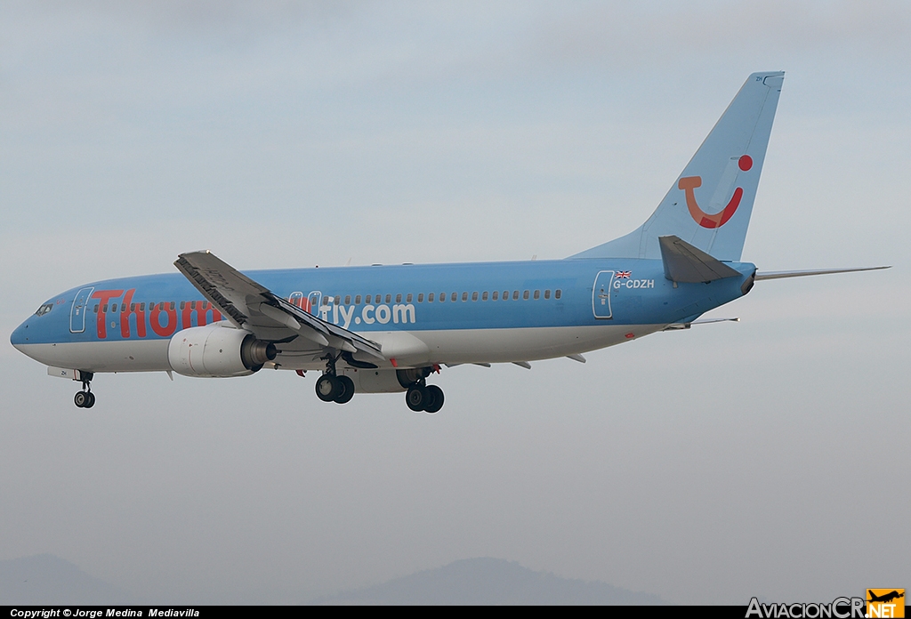 G-CDZH - Boeing 737-804 - Thomsonfly