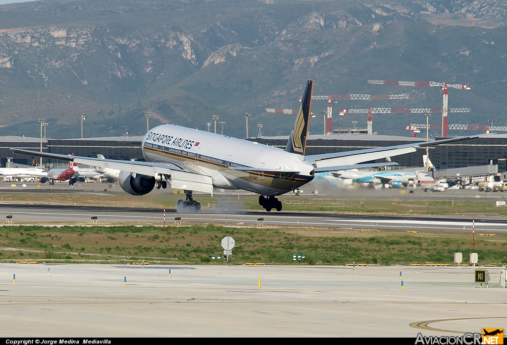 9V-SWT - Boeing 777-312/ER - Singapore Airlines