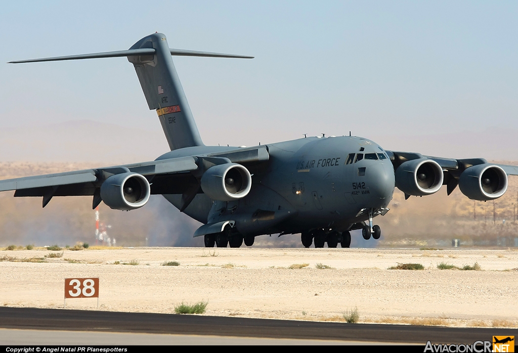 05-5142 - Boeing C-17A Globemaster III - USAF - Fuerza Aerea de EE.UU