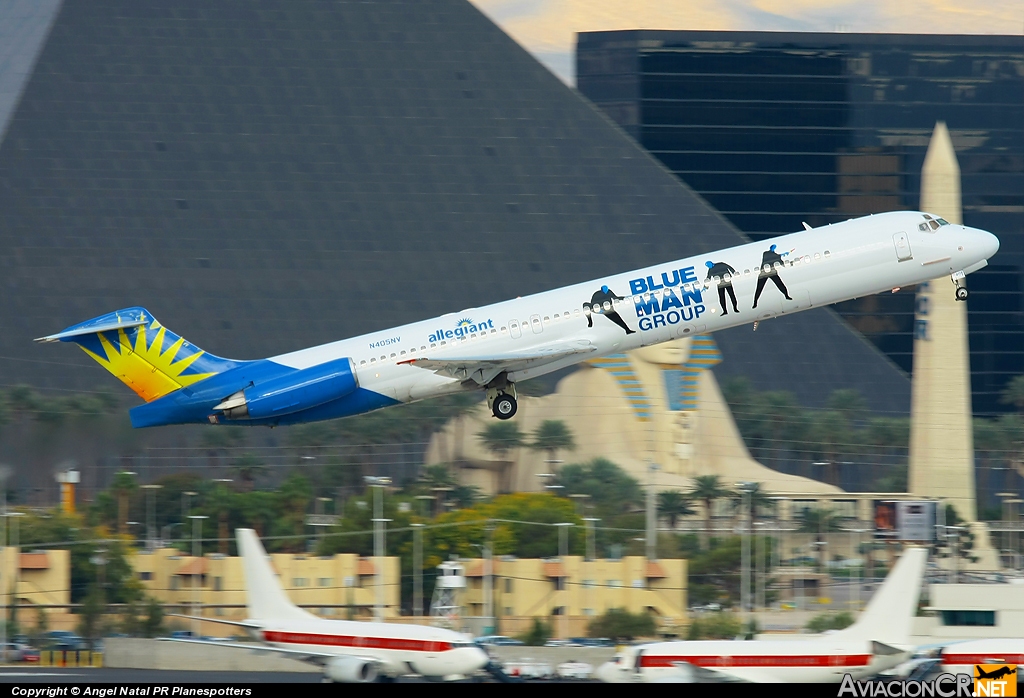 N405NV - McDonnell Douglas MD-83 (DC-9-83) - Allegiant Air
