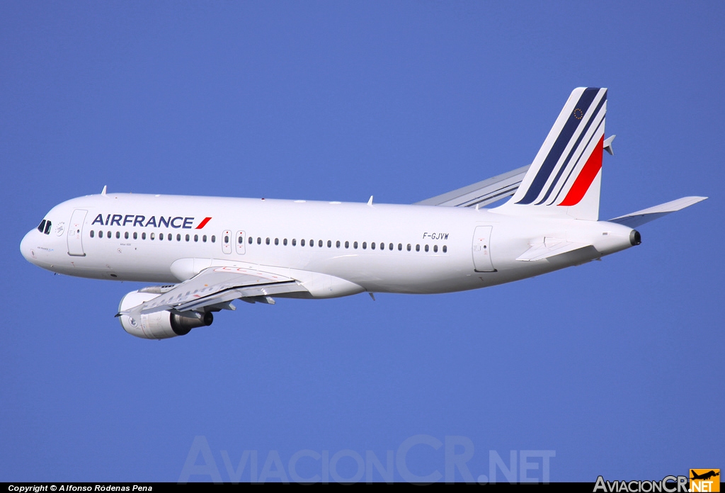 F-GJVW - Airbus A320-211 - Air France