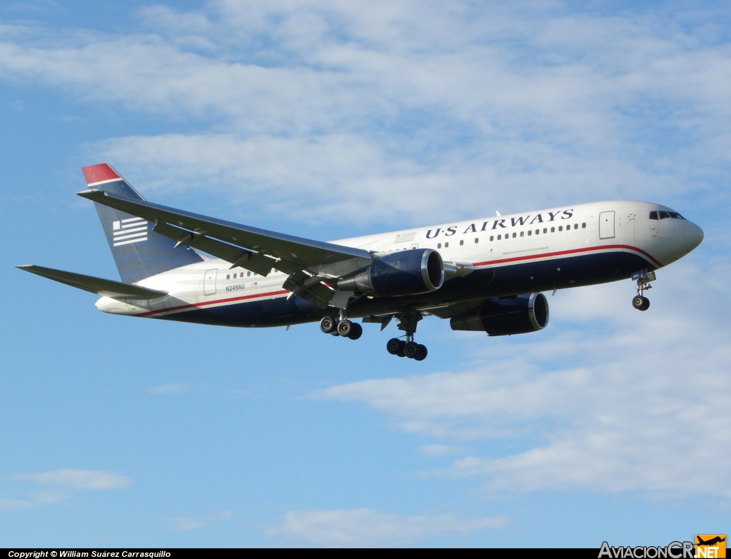N249AU - Boeing 767-201/ER - US Airways