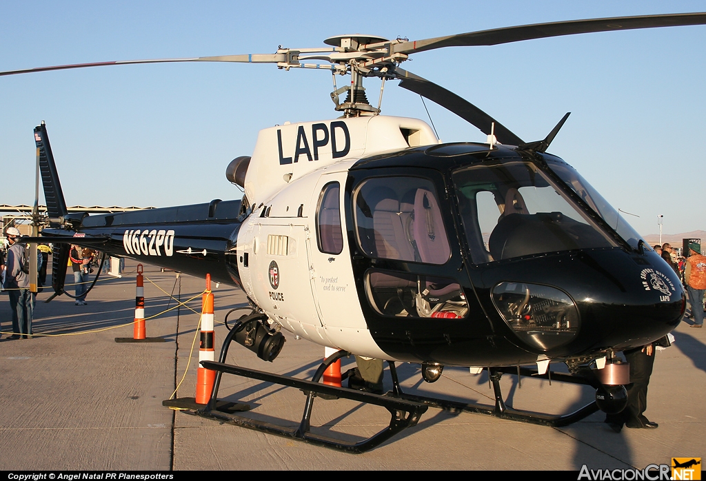 N662PD - Eurocopter AS 350B2 Ecureuil - Policía de Los Angeles