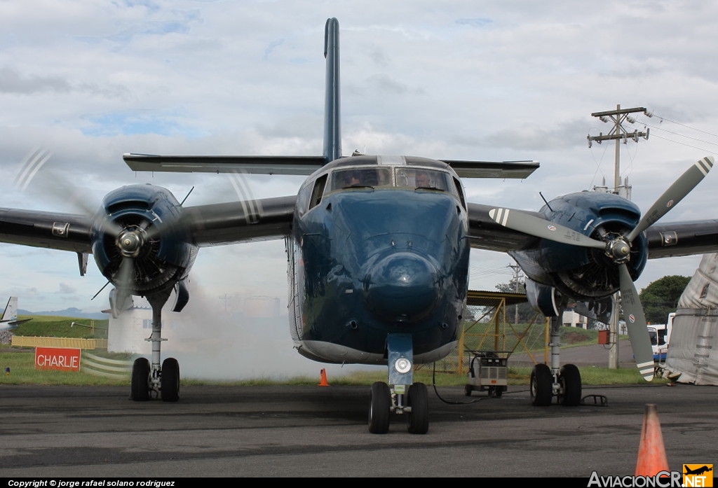 MSP002 - De Havilland Canada C-7A Caribou - Ministerio de Seguridad Pública - Costa Rica