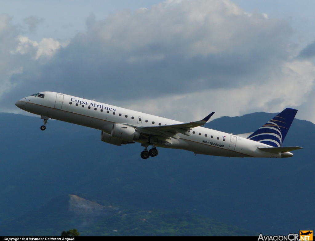 HP-1540CMP - Embraer 190-100IGW - Copa Airlines