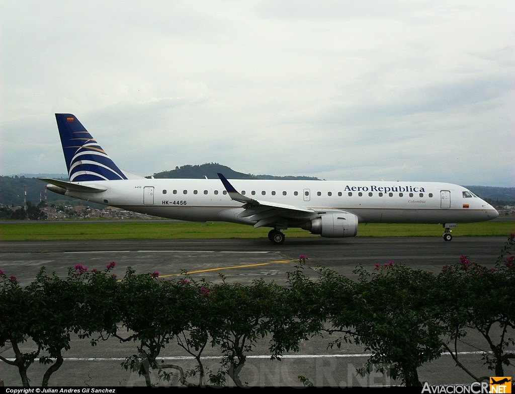 HK-4456 - Embraer ERJ-190-100LR - AeroRepublica