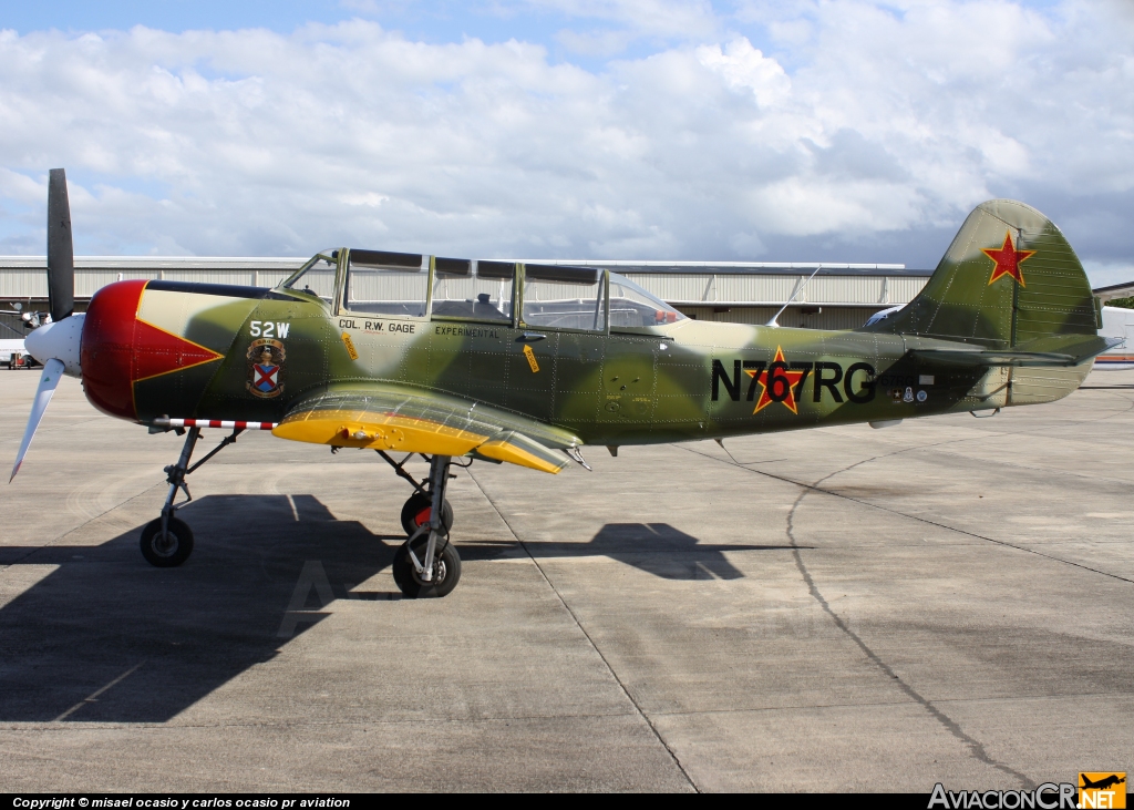 N767RG - Yakovlev Yak-52 - Privado