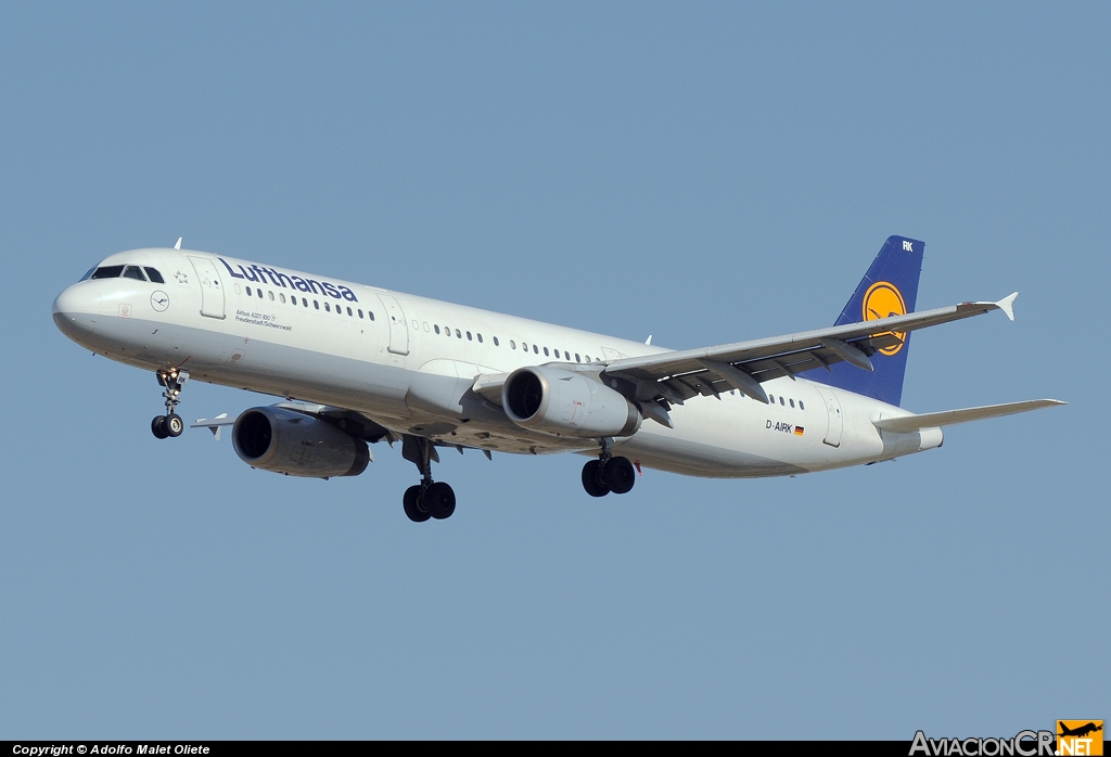 D-AIRK - Airbus A321-131 - Lufthansa