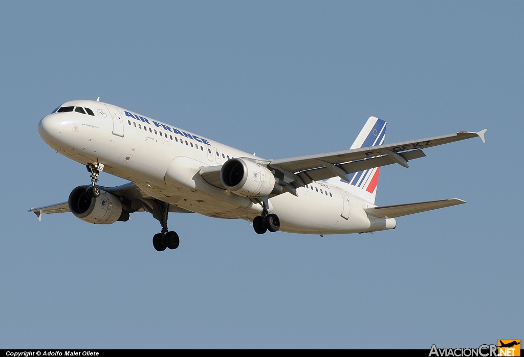 F-GFKZ - Airbus A320-211 - Air France