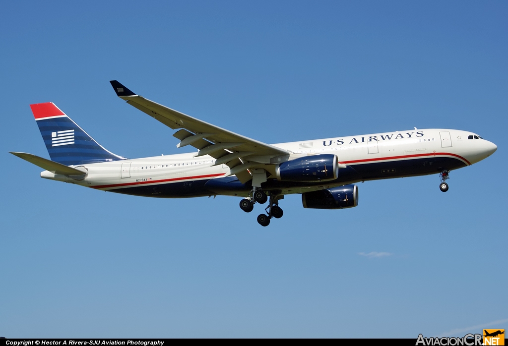 N279AY - Airbus A330-243 - US Airways