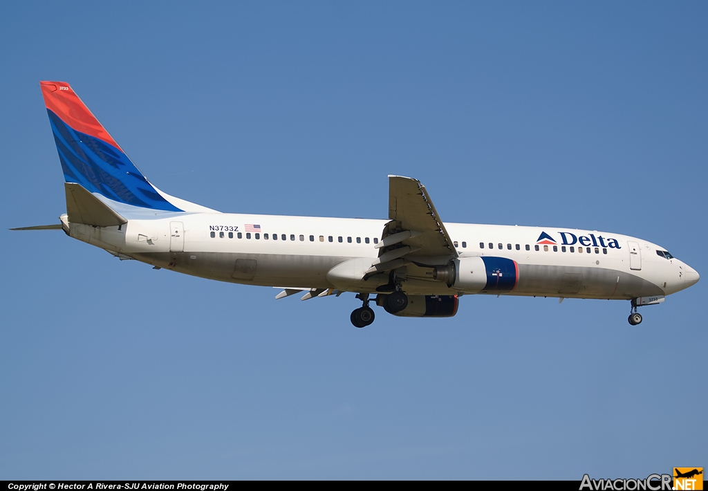 N3733Z - Boeing 737-832 - Delta Air Lines