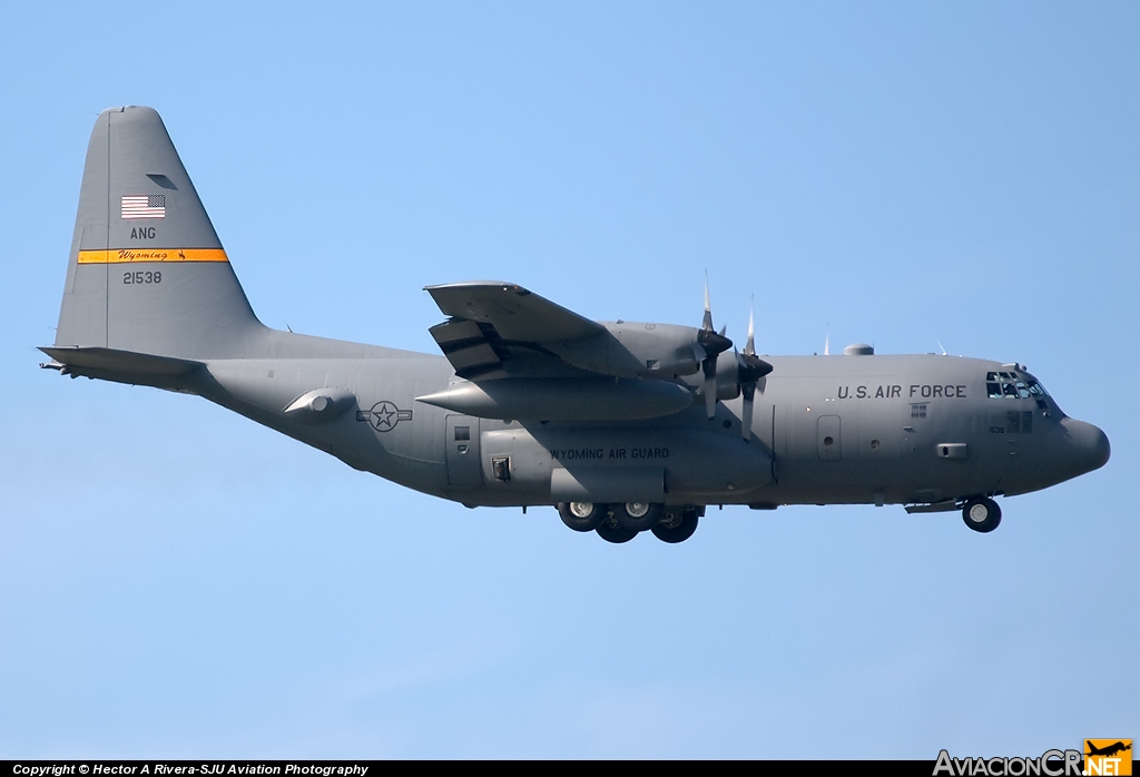 92-1538 - Lockheed C-130H Hercules - USAF - United States Air Force - Fuerza Aerea de EE.UU