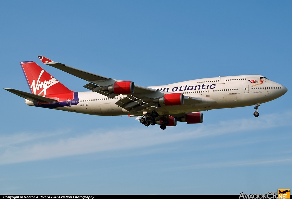 G-VTOP - Boeing 747-4Q8 - Virgin Atlantic