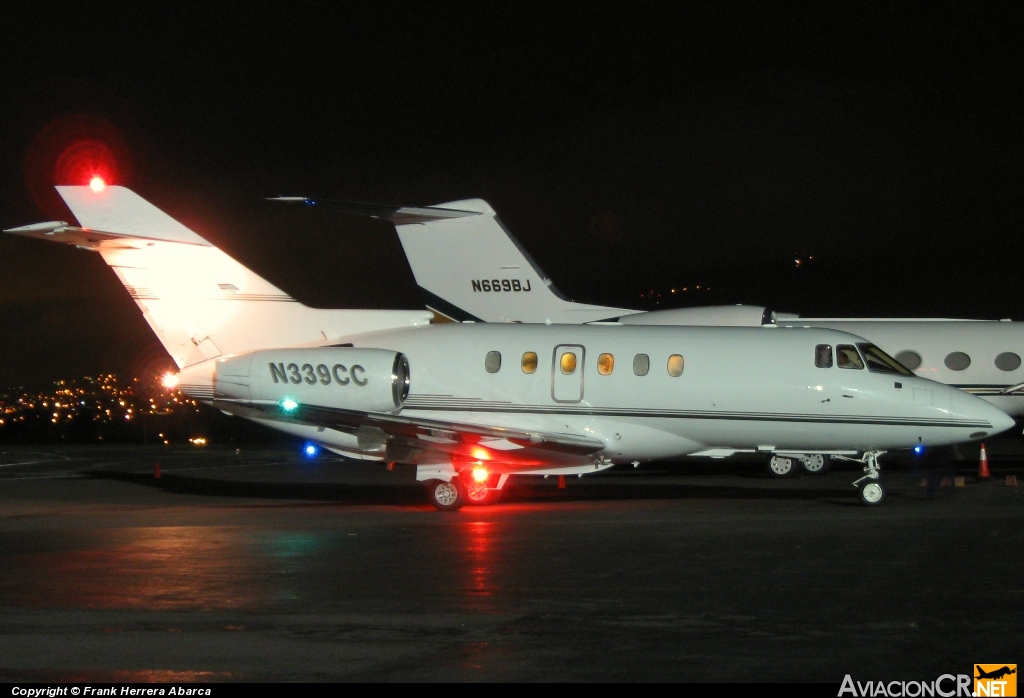 N339CC - Hawker Siddeley HS-125-700B - Privado
