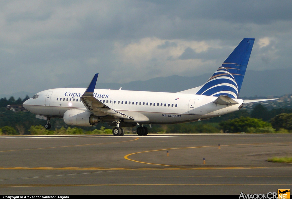 HP-1375CMP - Boeing 737-7V3 - Copa Airlines