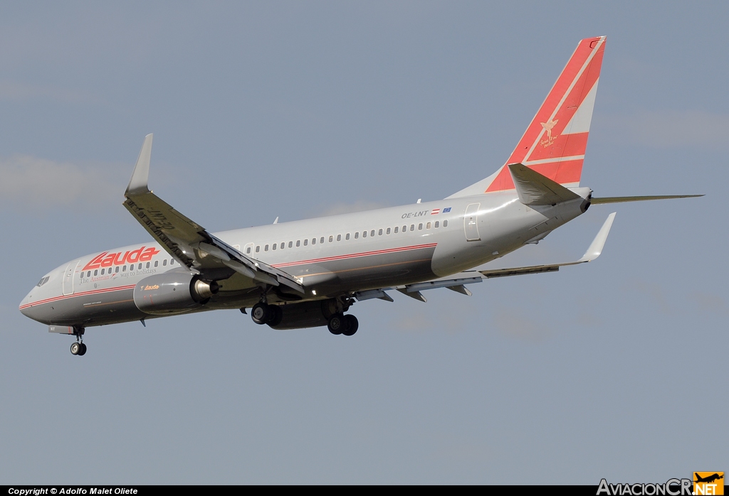 OE-LNT - Boeing 737-8Z9 - Lauda air