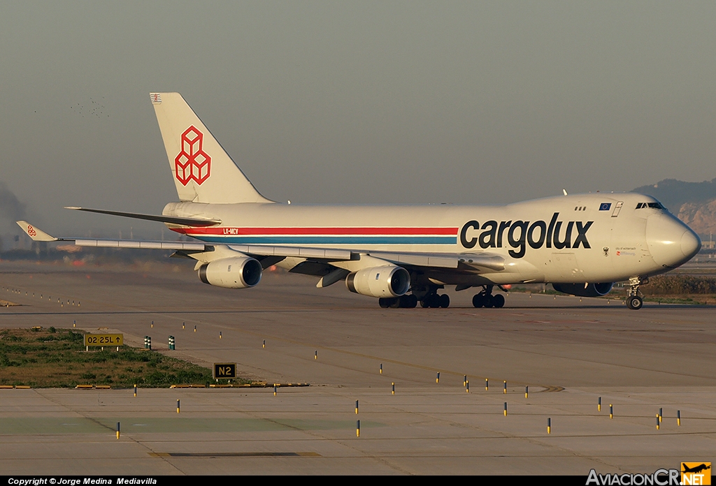 LX-MCV - Boeing 747-4R7F - Cargolux Airlines International