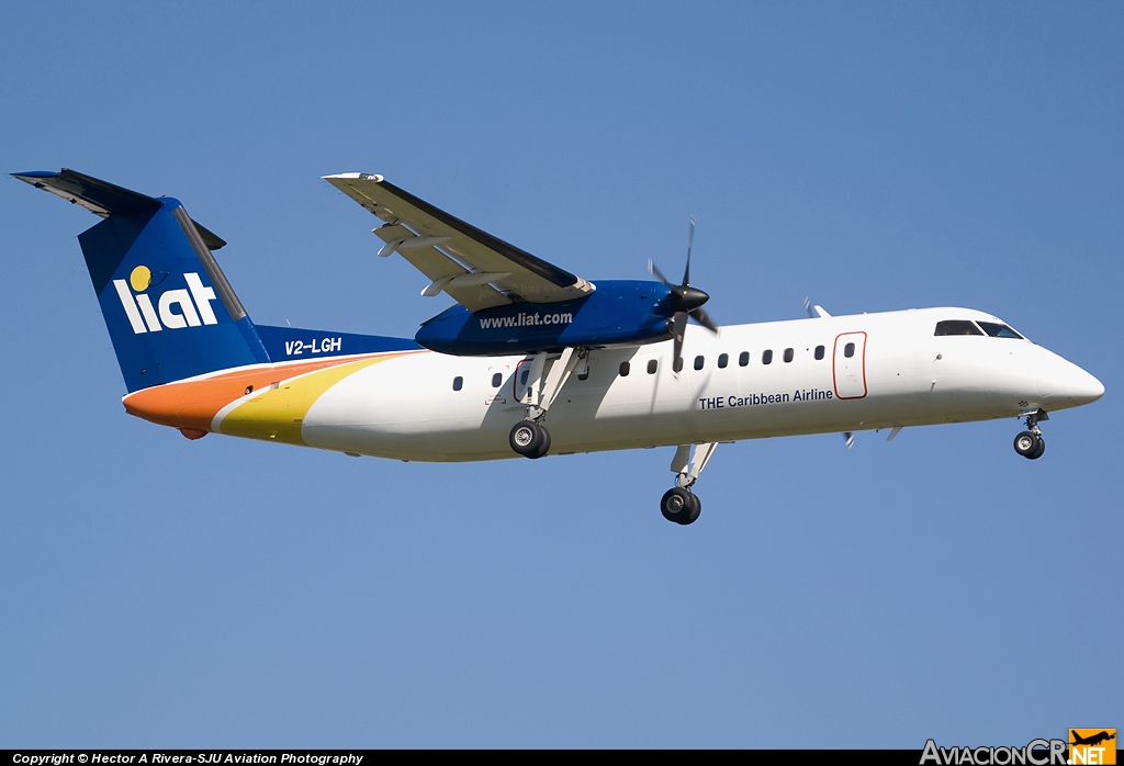 V2-LGH - de Havilland DHC-8 (Dash 8) - LIAT
