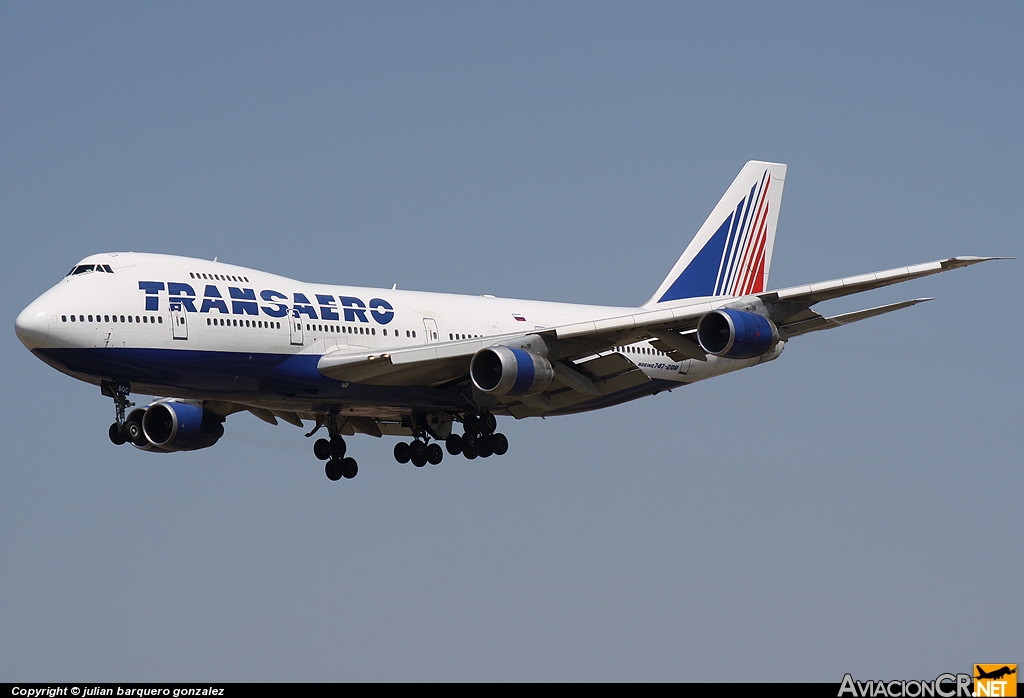 VP-BQC - Boeing 747-219B - Transaero Airlines
