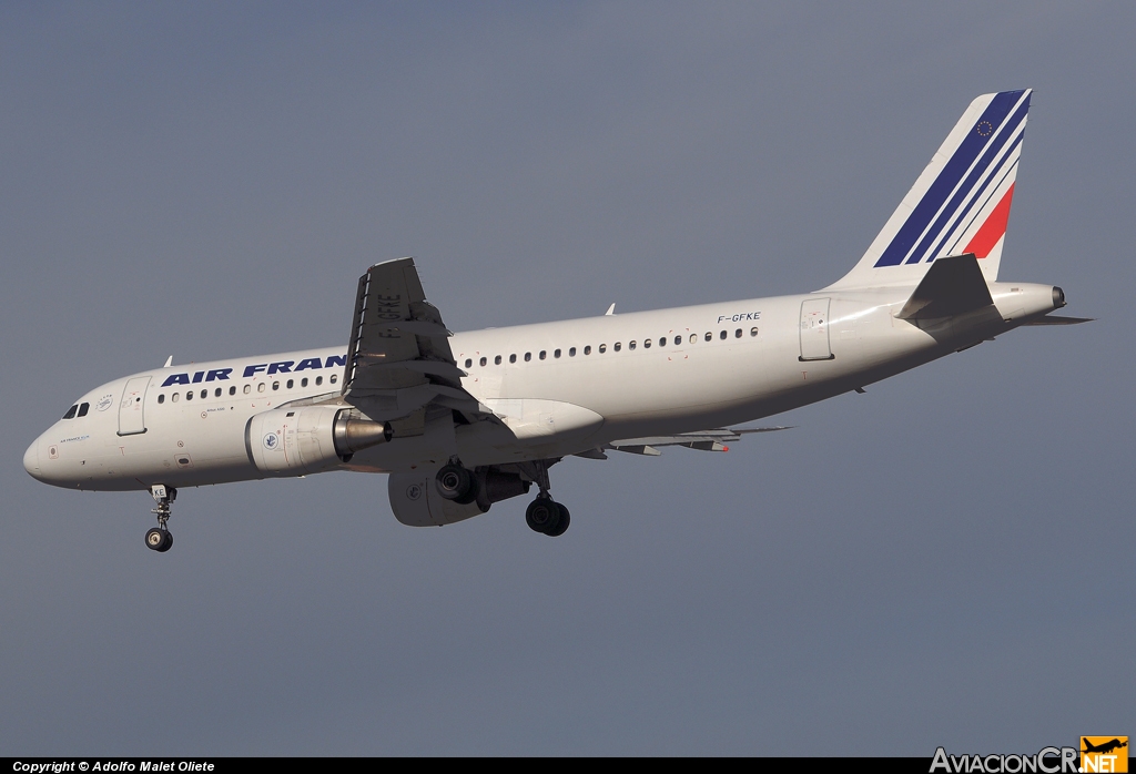 F-GFKE - Airbus A320-111 - Air France