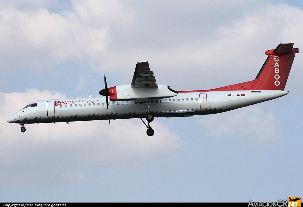 HB-JQA - De Havilland Canada DHC-8-402Q Dash 8 - Flybaboo