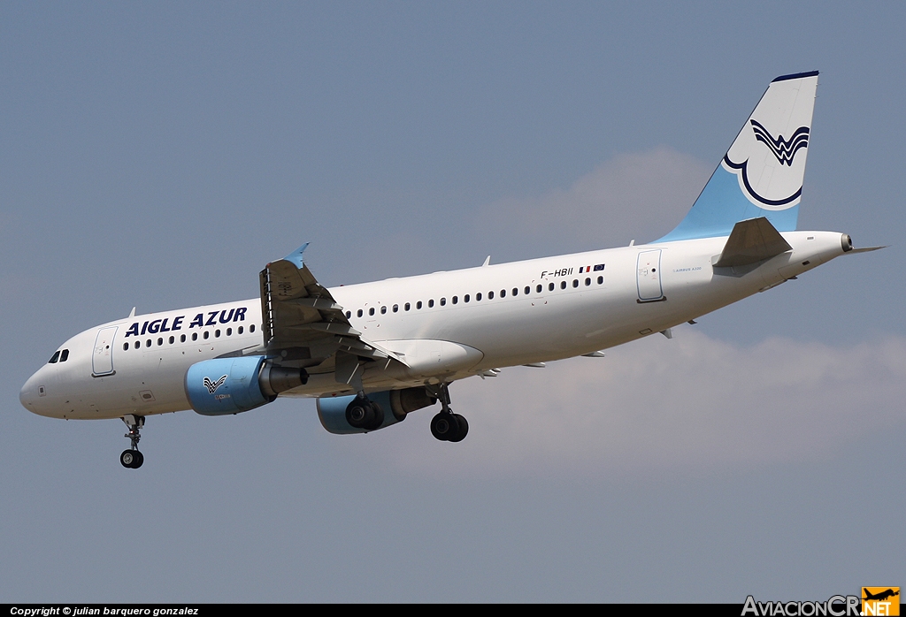F-HBII - Airbus A320-214 - Aigle Azur