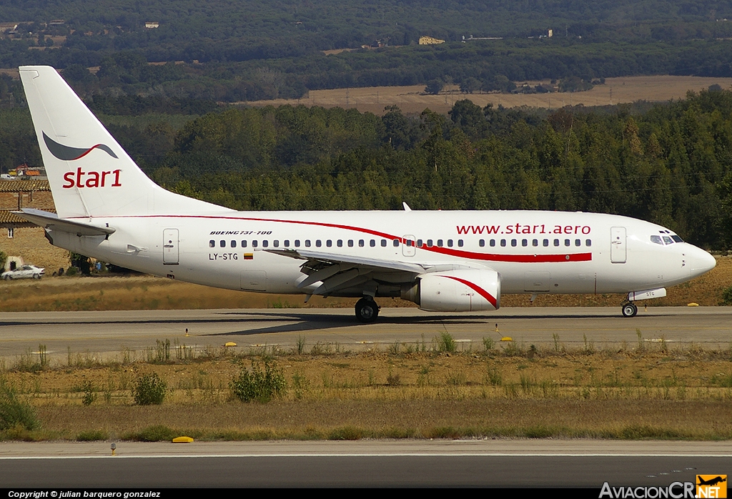 LY-STG - Boeing 737-73S - STAR 1