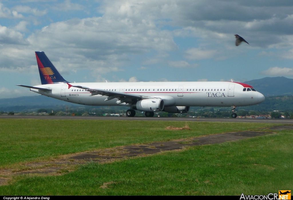 N566TA - Airbus A321-231 - TACA