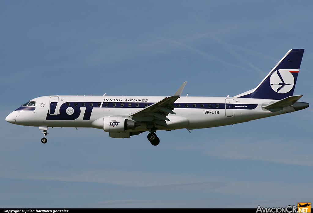 SP-LIB - Embraer ERJ-175 - LOT Polish Airlines