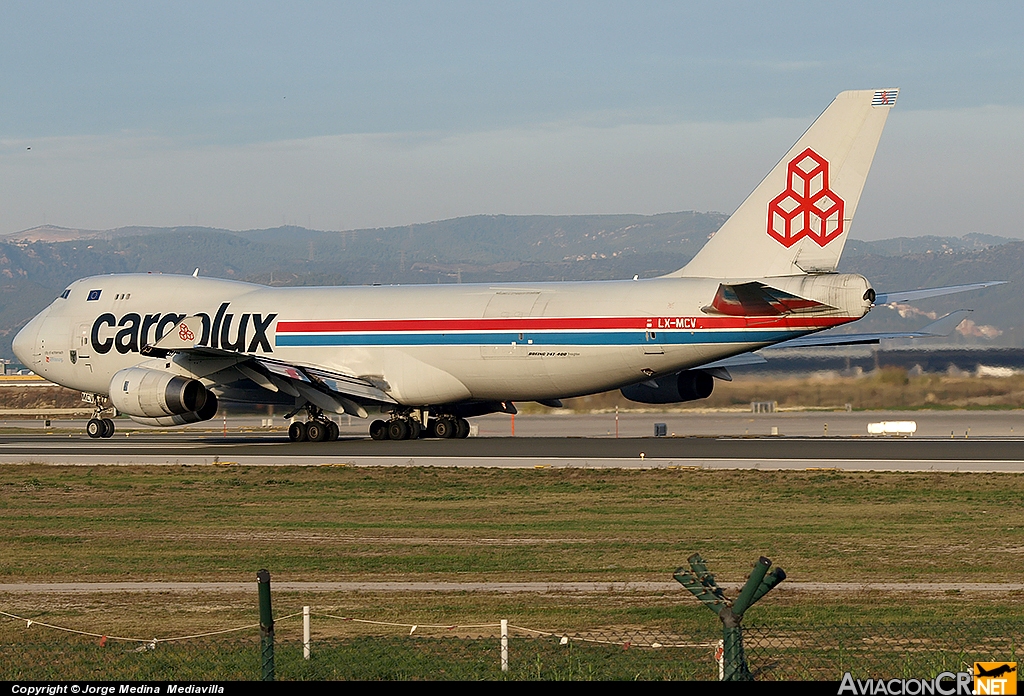 LX-MCV - Boeing 747-4R7F - Cargolux Airlines International