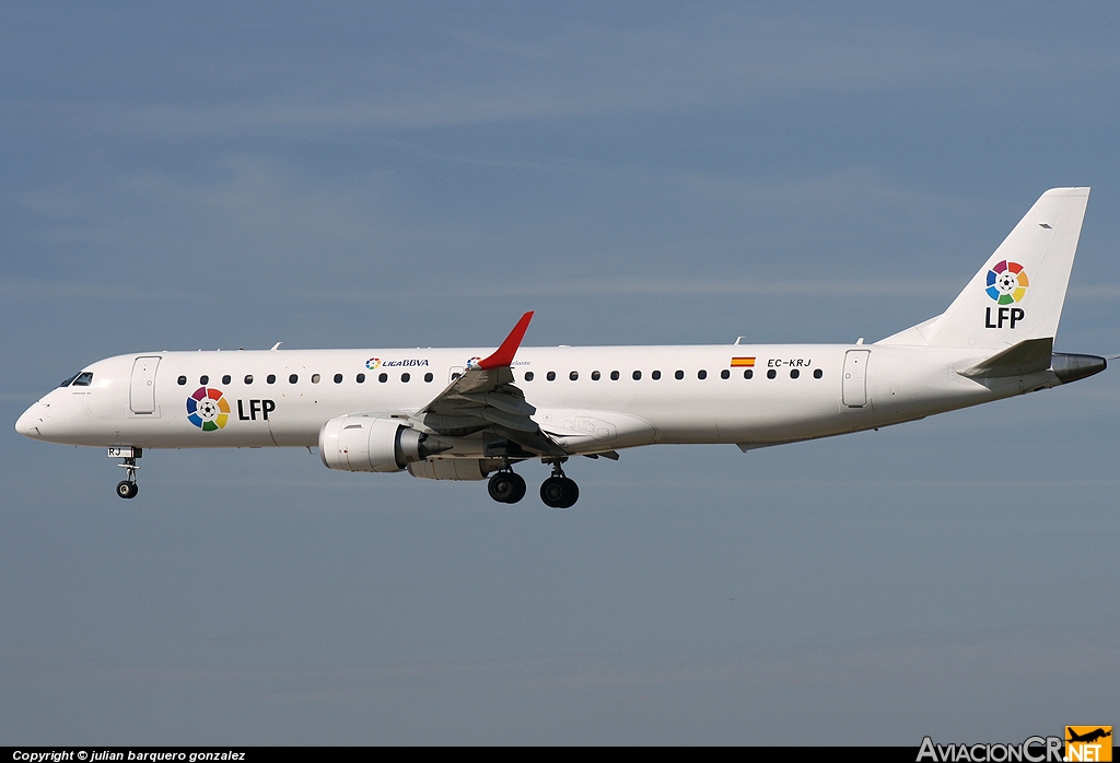 EC-KRJ - Embraer 190-200LR - Air Europa