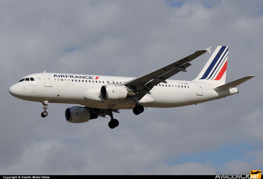 F-GJVW - Airbus A320-211 - Air France