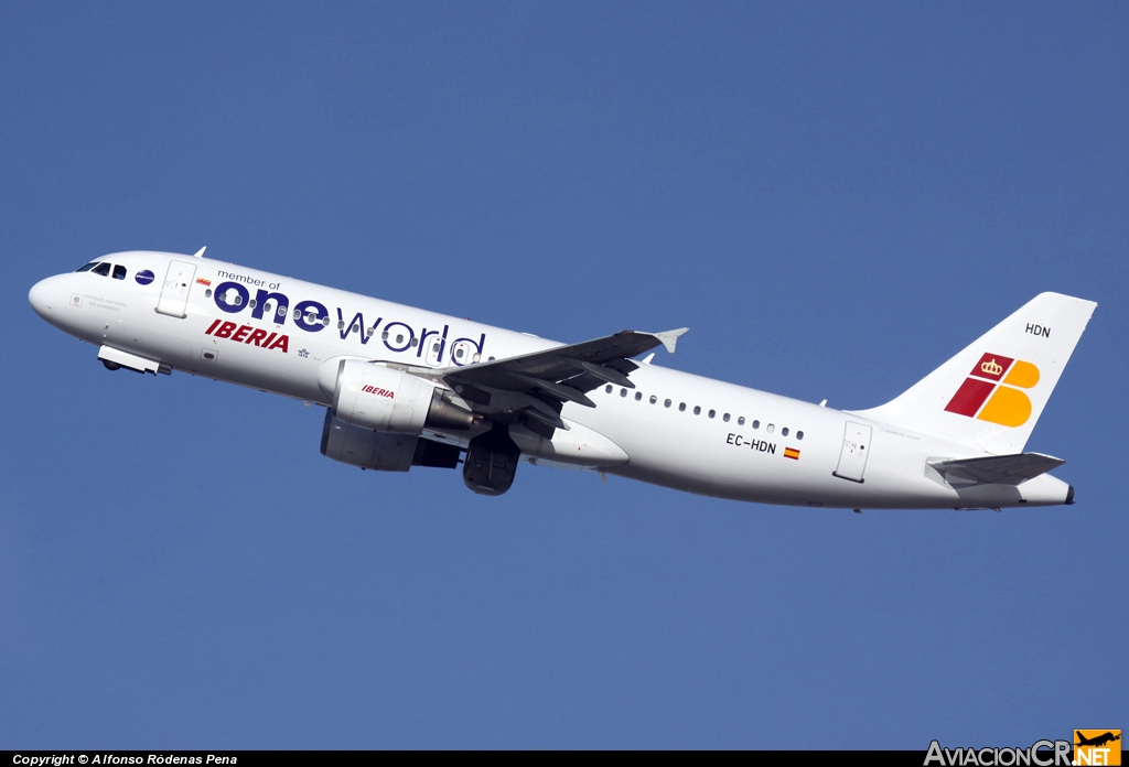 EC-HDN - Airbus A320-214 - Iberia