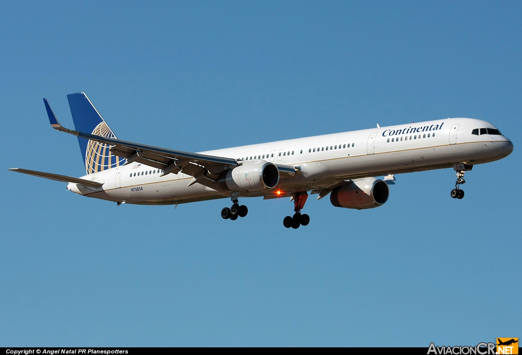 N75854 - Boeing 757-324 - Continental Airlines