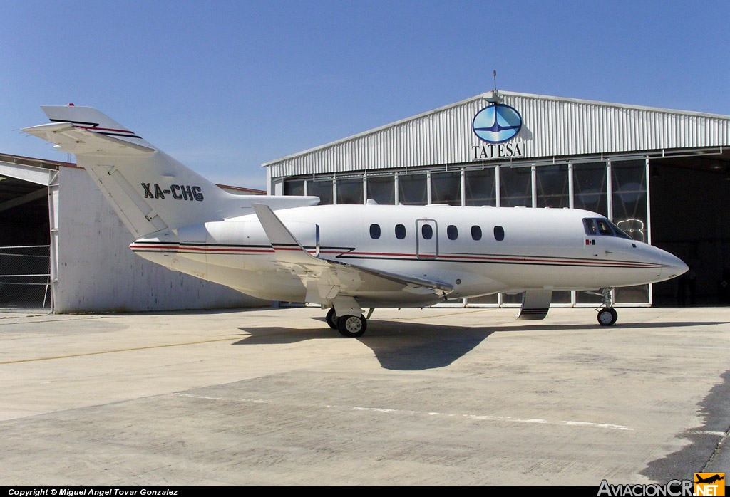 XA-CHG - Raytheon Hawker 800XP - Privado