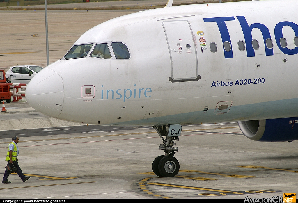 OO-TCJ - Airbus A320-214 - Thomas Cook Airlines