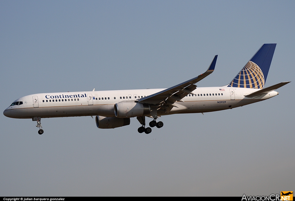 N29129 - Boeing 757-224 - Continental Airlines