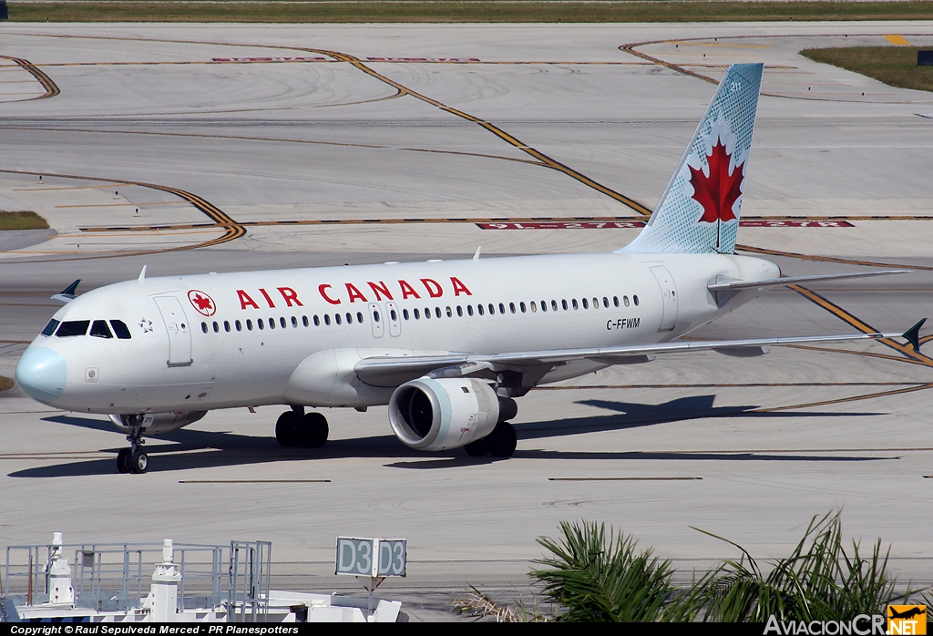C-FFWM - Airbus A320-211 - Air Canada