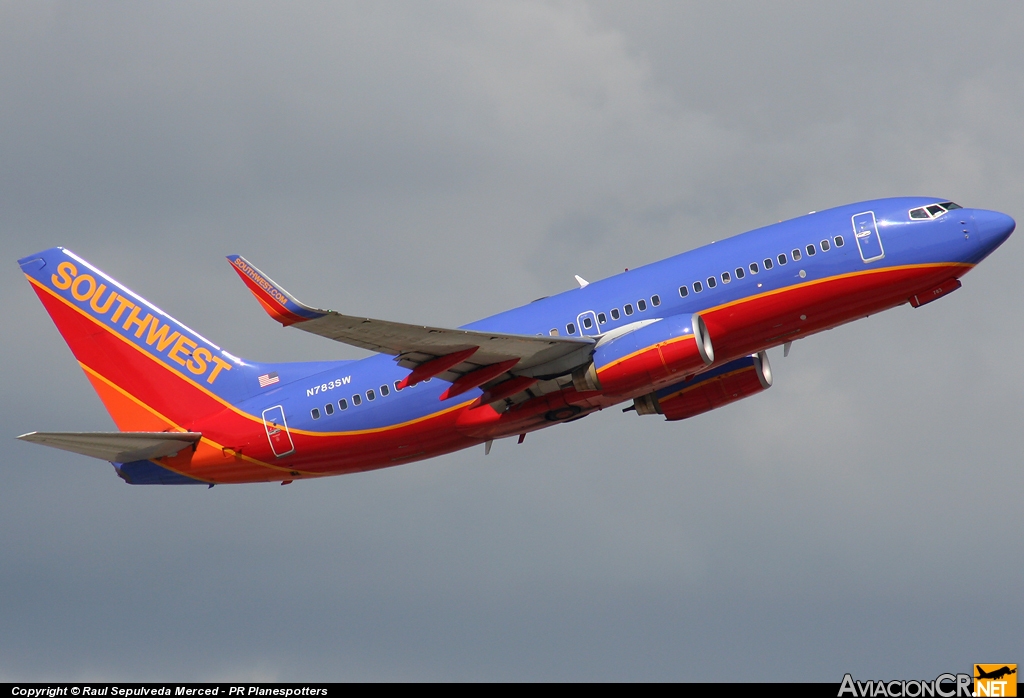 N783SW - Boeing 737-7H4 - Southwest Airlines