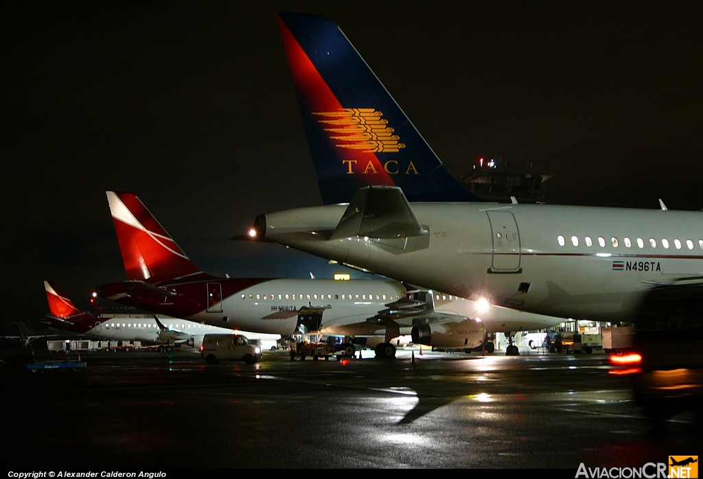 N496TA - Airbus A320-233 - TACA