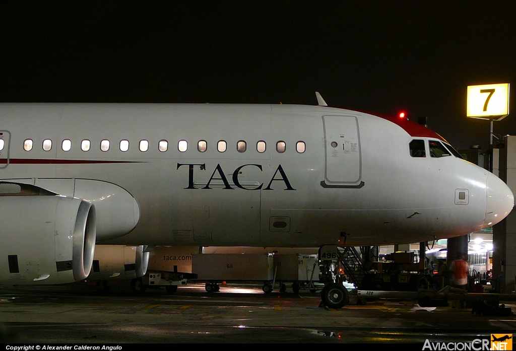 N496TA - Airbus A320-233 - TACA