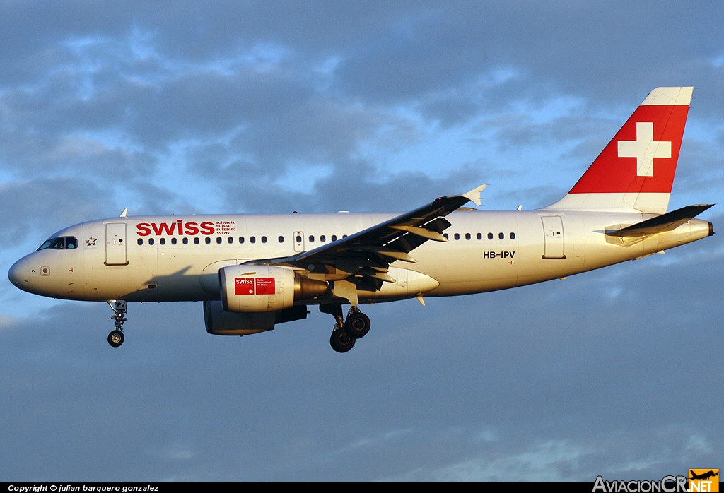 HB-IPV - Airbus A319-112 - SWISS
